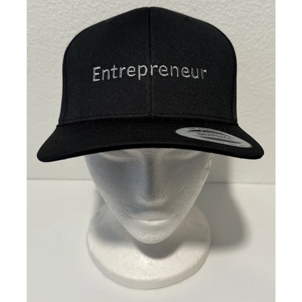 Entrepreneur Hat Cap Embroidered Adjustable Snapback Business Owner CEO NEW
